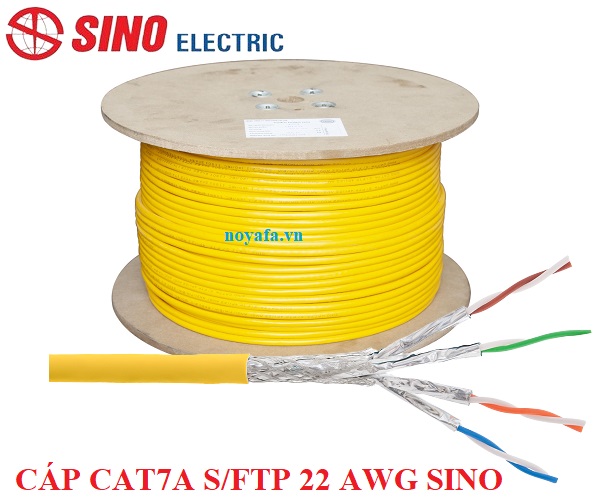 Cáp mạng SINO Cat7A S/FTP cao cấp